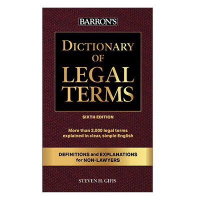 Dictionary of Legal Terms for Missouri Notaries
