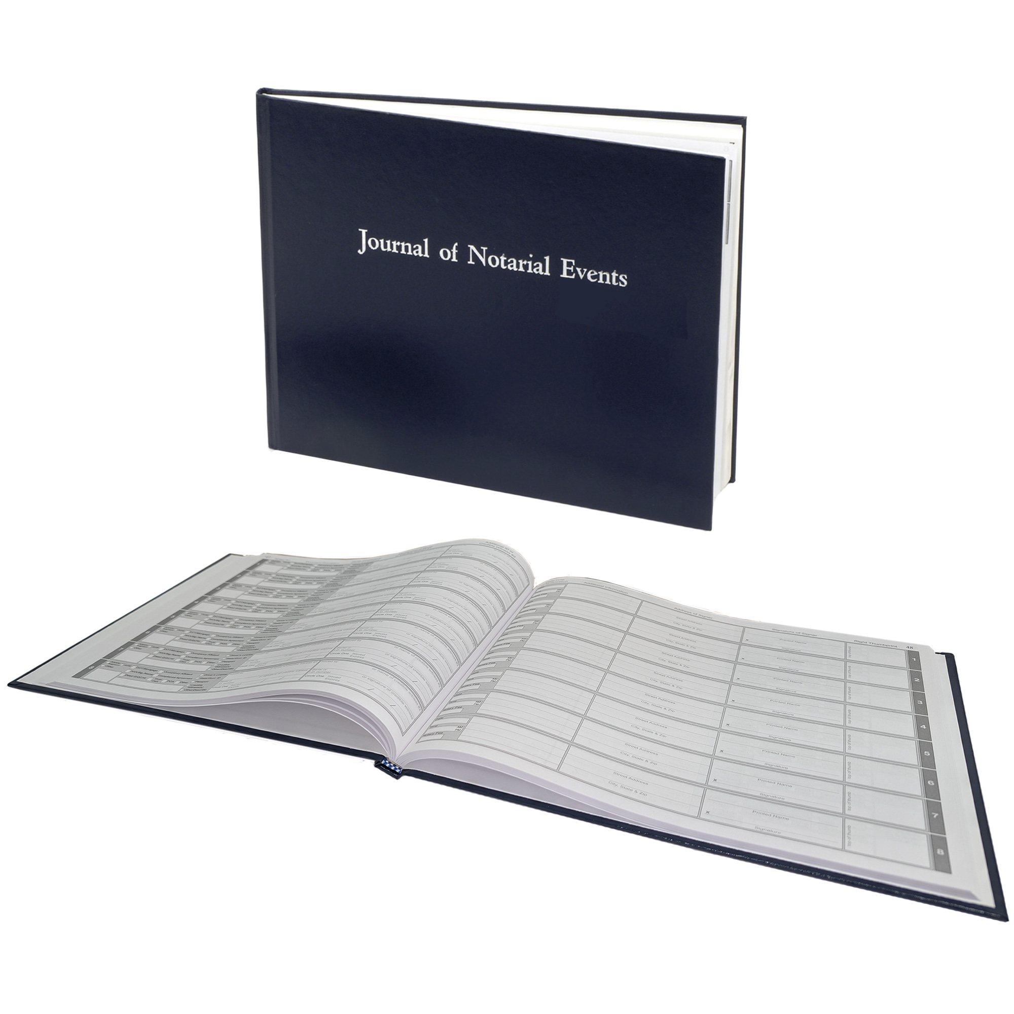 Missouri Hard Cover Notary Public Journal - 488 Entries