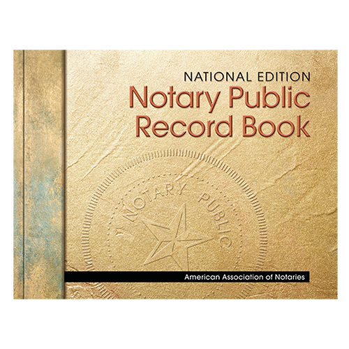 Missouri Perfectly Bound Notary Public Journal (Record Book) - Stone Cover