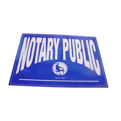 Increase sales and identify yourself as a Missouri notary public by applying these double-sided notary decals on any glass surface. These decals can be viewed from either side of the glass and can be applied and removed with ease. Decal size is 5 X 7 inches.</title></title>