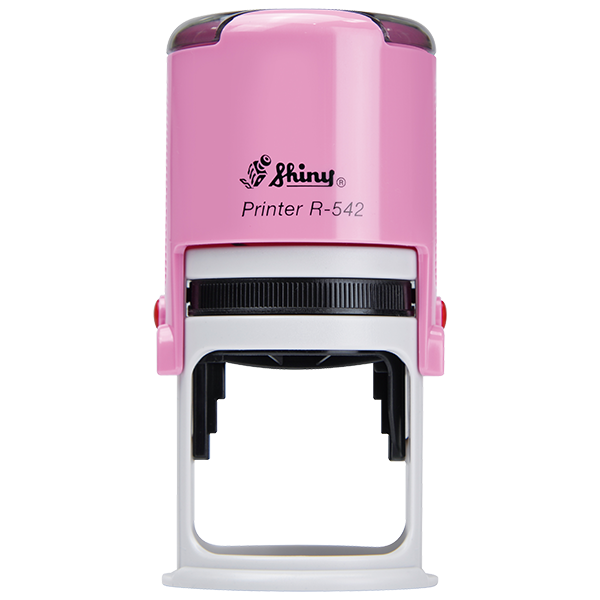 This elegant pink Missouri notary stamp is made for notaries who like to produce round notary stamp impressions similar to a notary embosser's raised-letter seal impressions, but with less effort. The stamp base enables the notary to position the notary stamp impressions with an accuracy and guarantees the best imprint quality. With simple, gentle pressure, you can easily produce thousands of sharp round Missouri notary stamp impressions without the need of an ink pad or re-inking. Available in four case colors and five ink colors. To order extra ink pads, select item # MO960; to order additional ink refill bottles select item # MO955.
